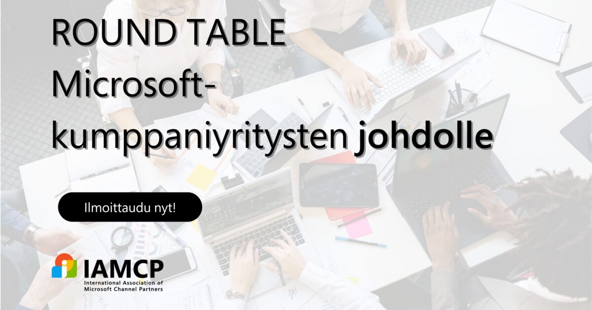  Johtajien luottamuksellinen Round Table 14.4.